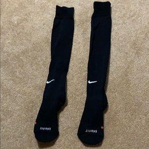 Dry-Fit Long black Athletic socks